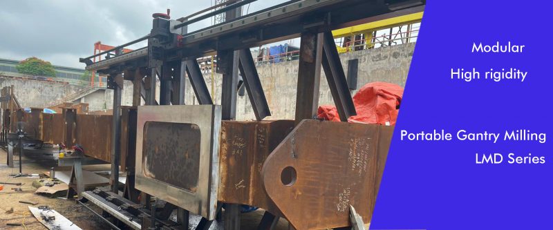 portable gantry milling